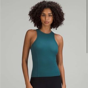 Lululemon ribbed nulu racer back yoga tank